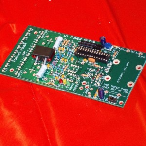 More progress in soldering the parts on the board.