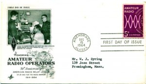 Amateur Radio First Day Cover --- Emergency Services