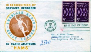 Amateur Radio First Day Cover --- Hams