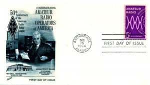 Amateur Radio First Day Cover --- Hiram Percy Maxim