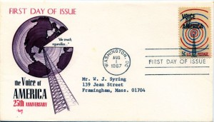 VOA First Day Cover