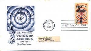 VOA First Day Cover