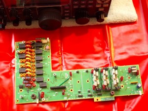 Barebones KRX3 subreceiver board with 3 five-pole filters