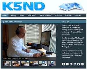 The 2012 version of the K5ND website, so last year.