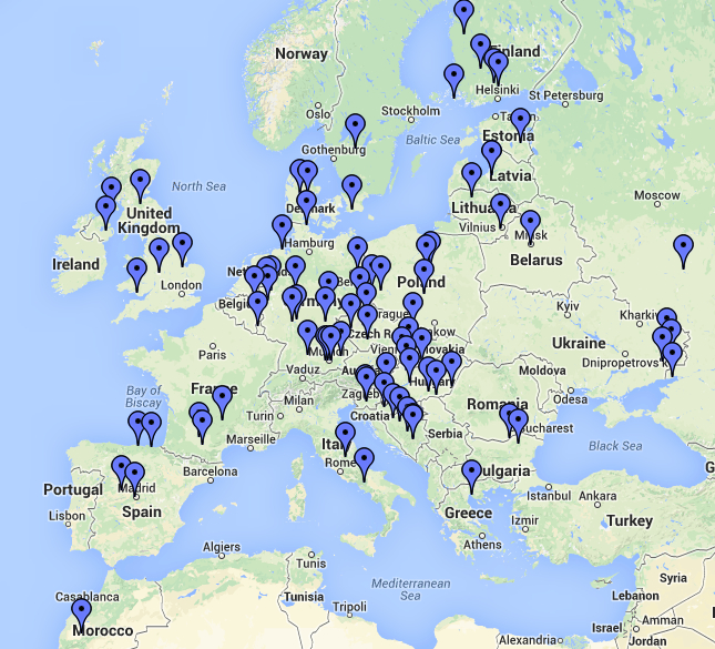 QSOmapWPX-RTTY-2014