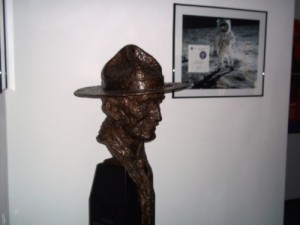 Front Lobby Scupture of Lord Baden-Powell
